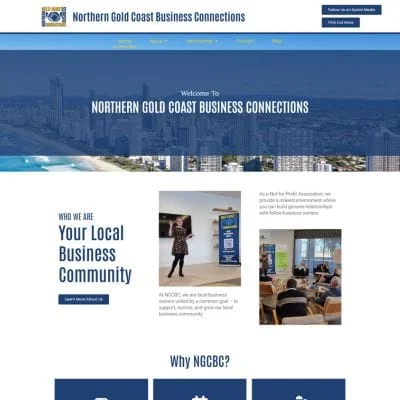 Business centre website design Gold Coast - Professional office space website